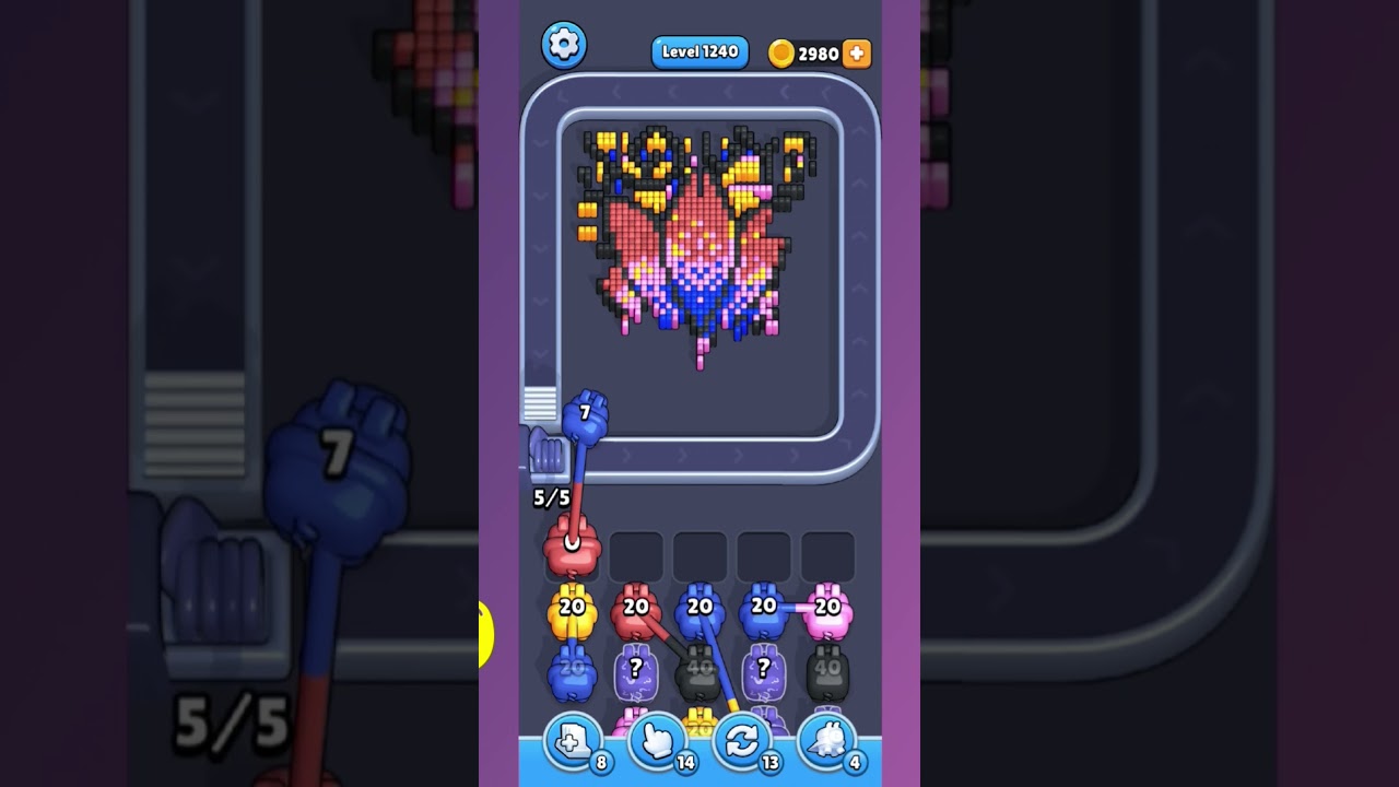 Pixel Flow Level 1240