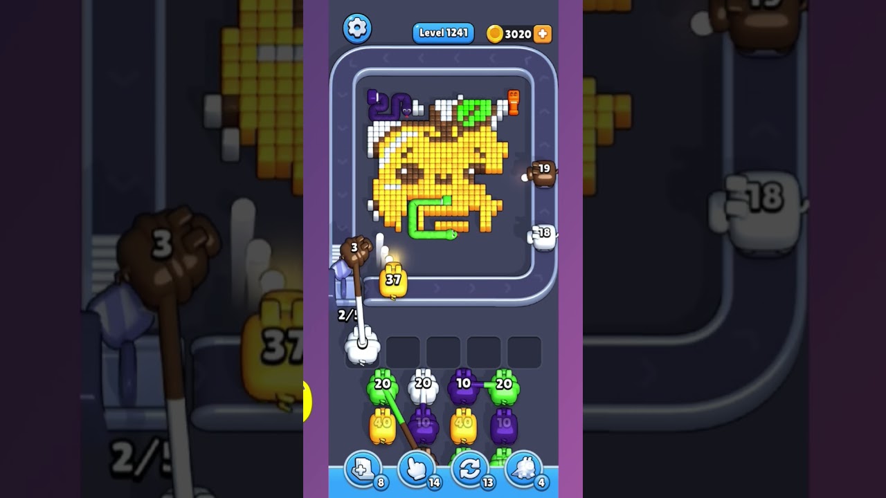 Pixel Flow Level 1241