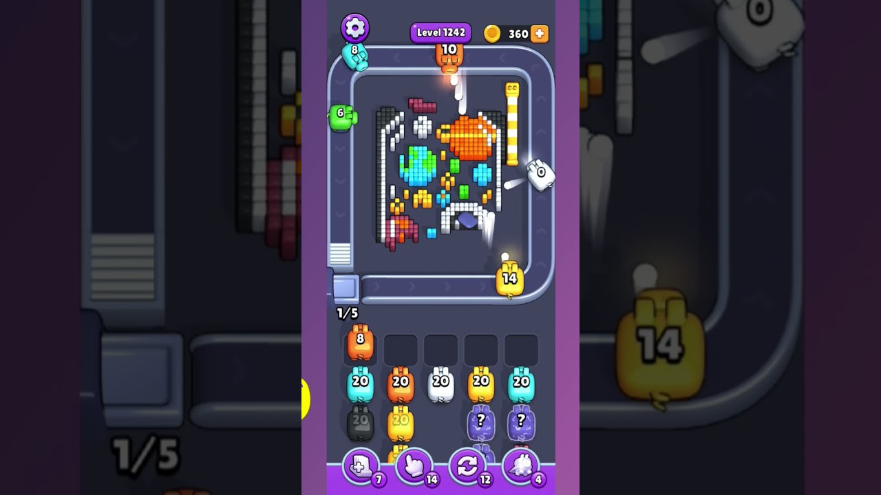 Pixel Flow Level 1242