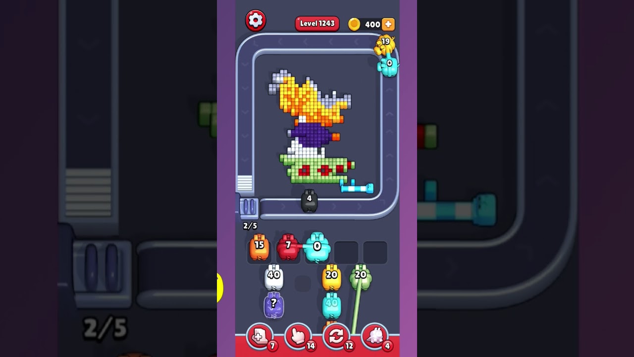 Pixel Flow Level 1243