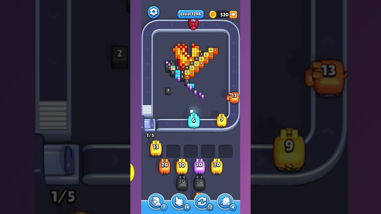 Pixel Flow Level 1246