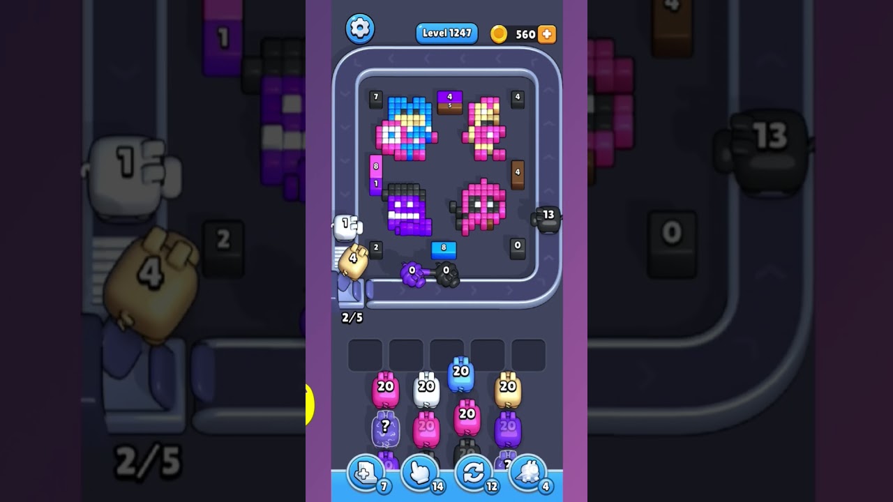 Pixel Flow Level 1247