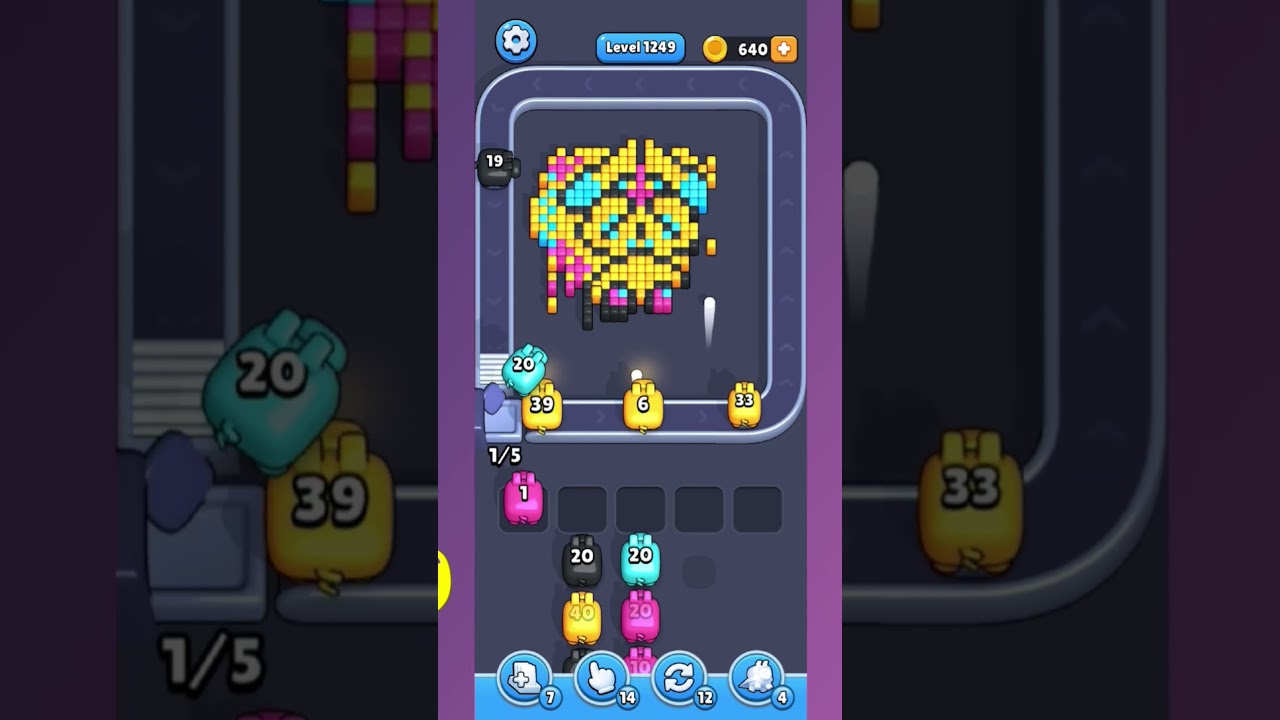 Pixel Flow Level 1249