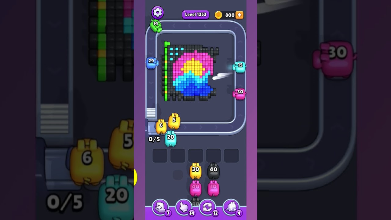 Pixel Flow Level 1253