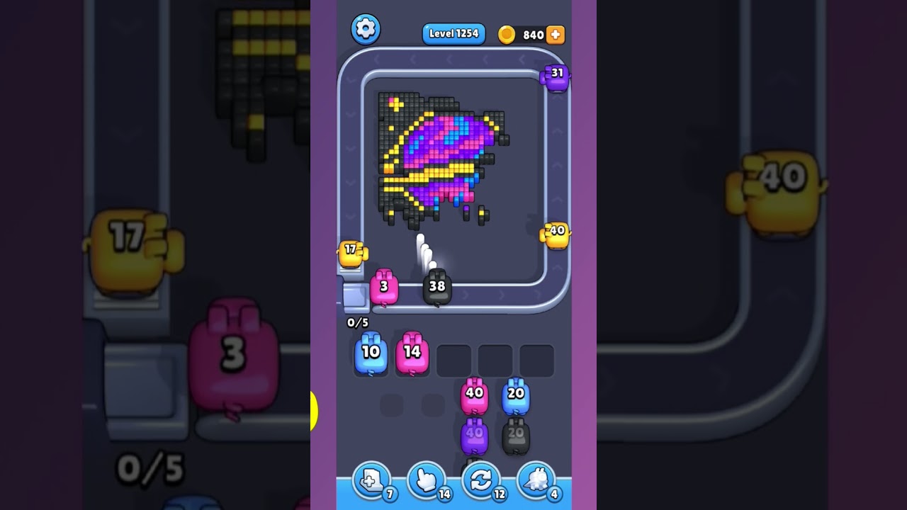 Pixel Flow Level 1254