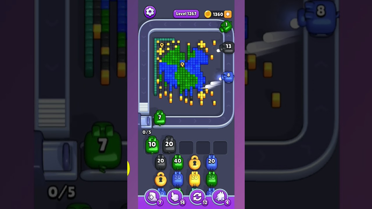 Pixel Flow Level 1264