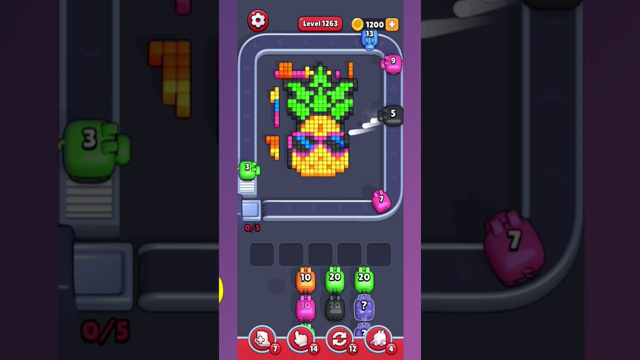 Pixel Flow Level 1268