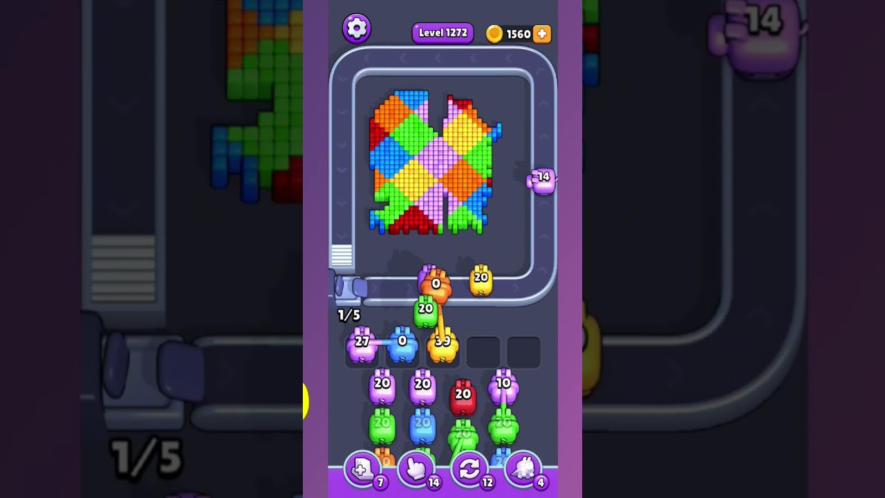 Pixel Flow Level 1272