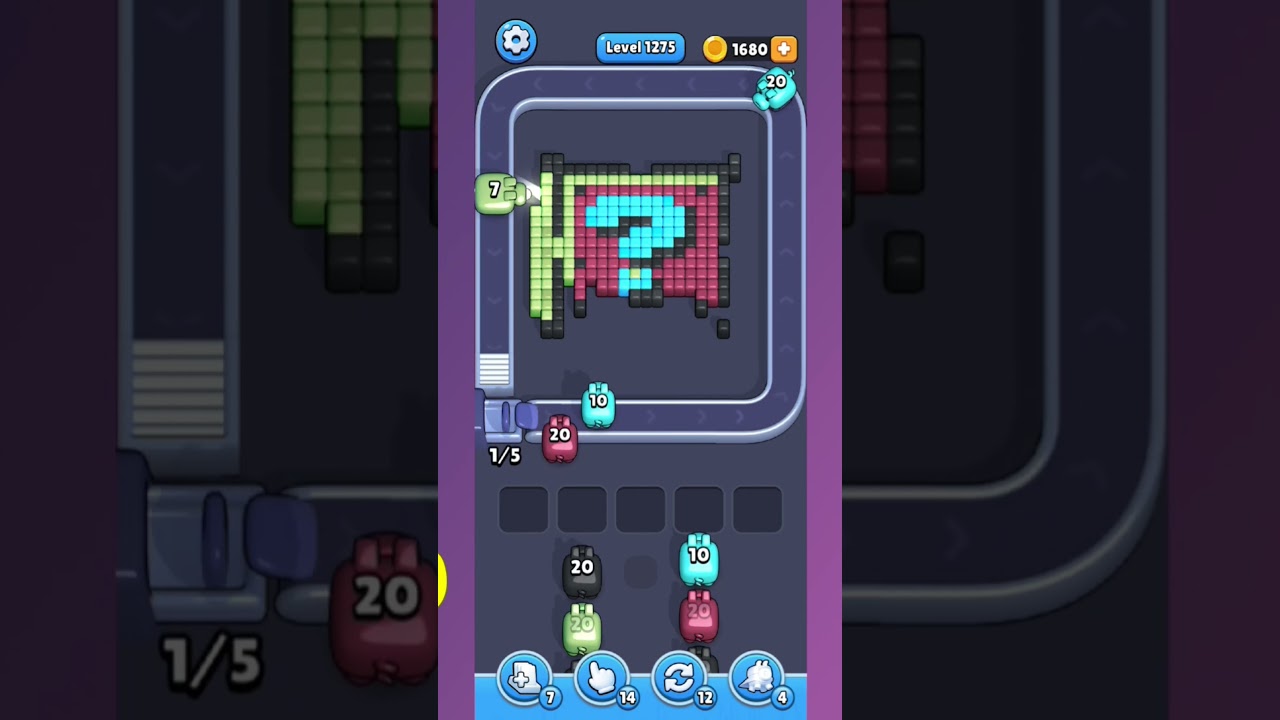 Pixel Flow Level 1275