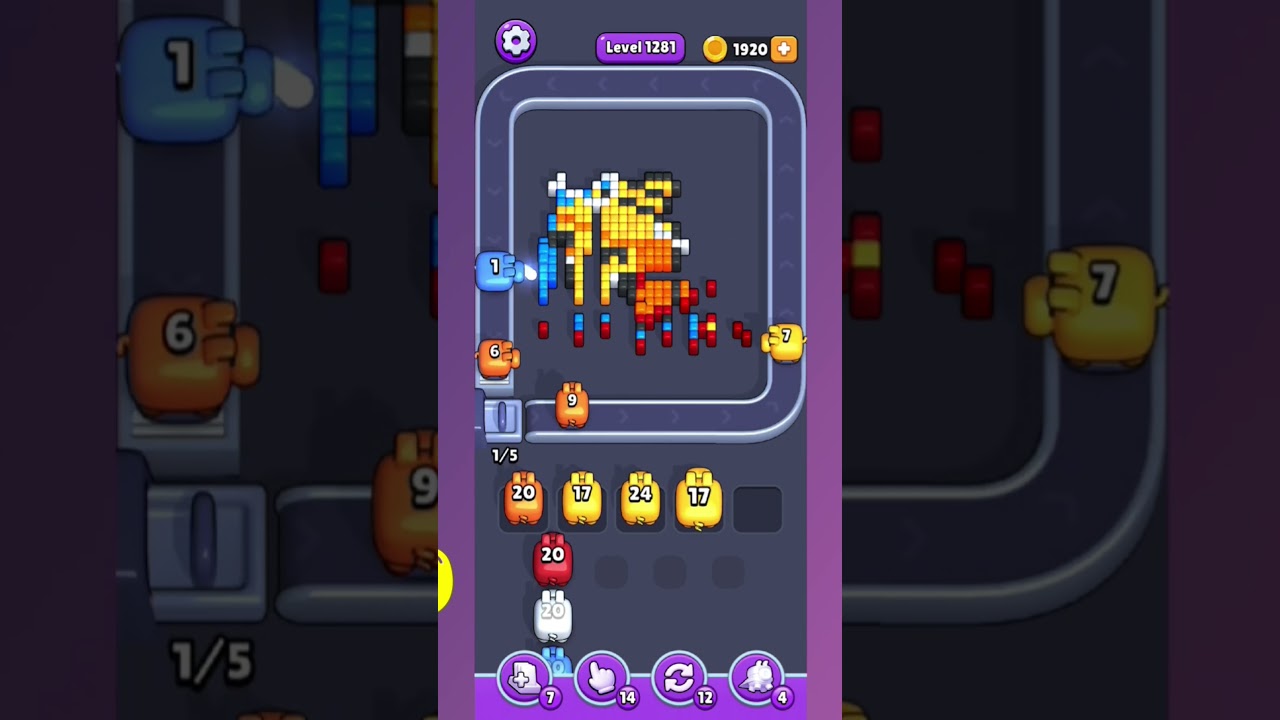 Pixel Flow Level 1281