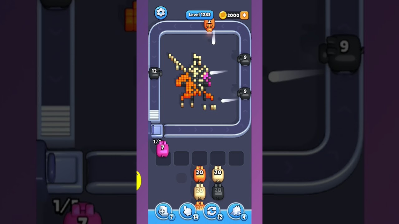 Pixel Flow Level 1283