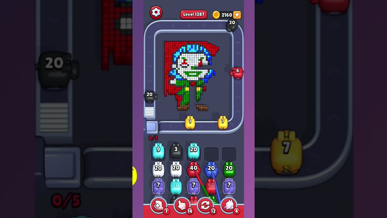 Pixel Flow Level 1286