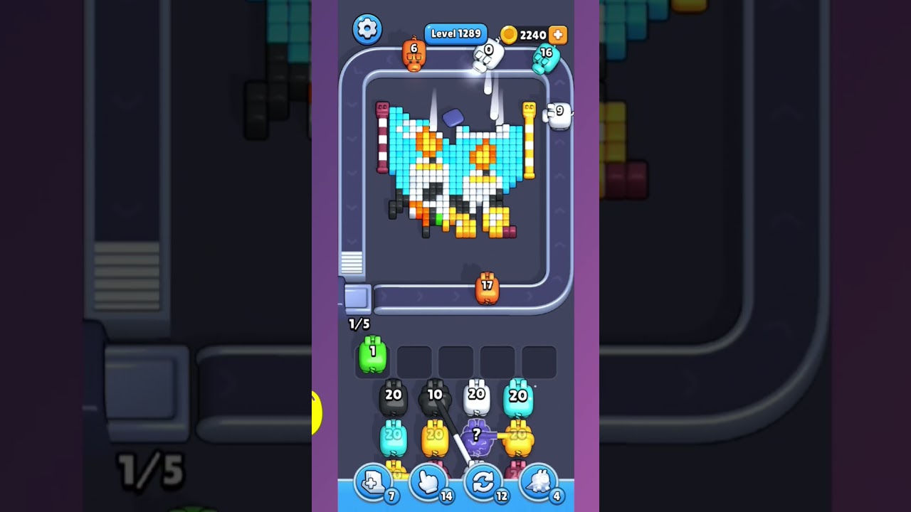 Pixel Flow Level 1288