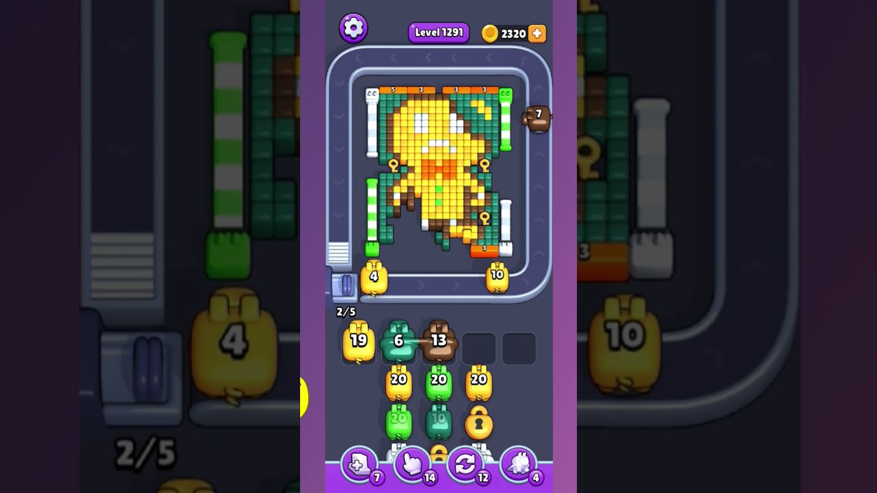 Pixel Flow Level 1291