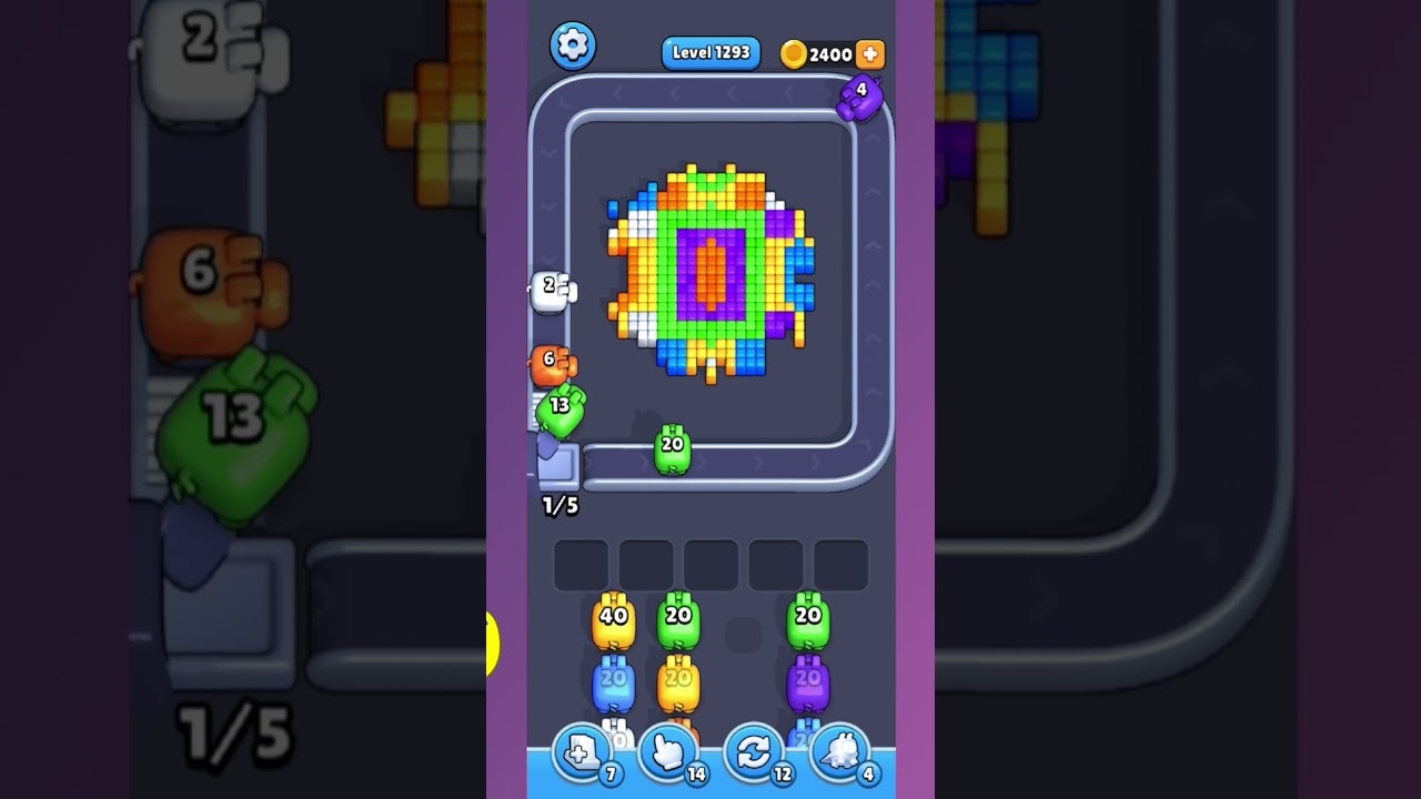 Pixel Flow Level 1293