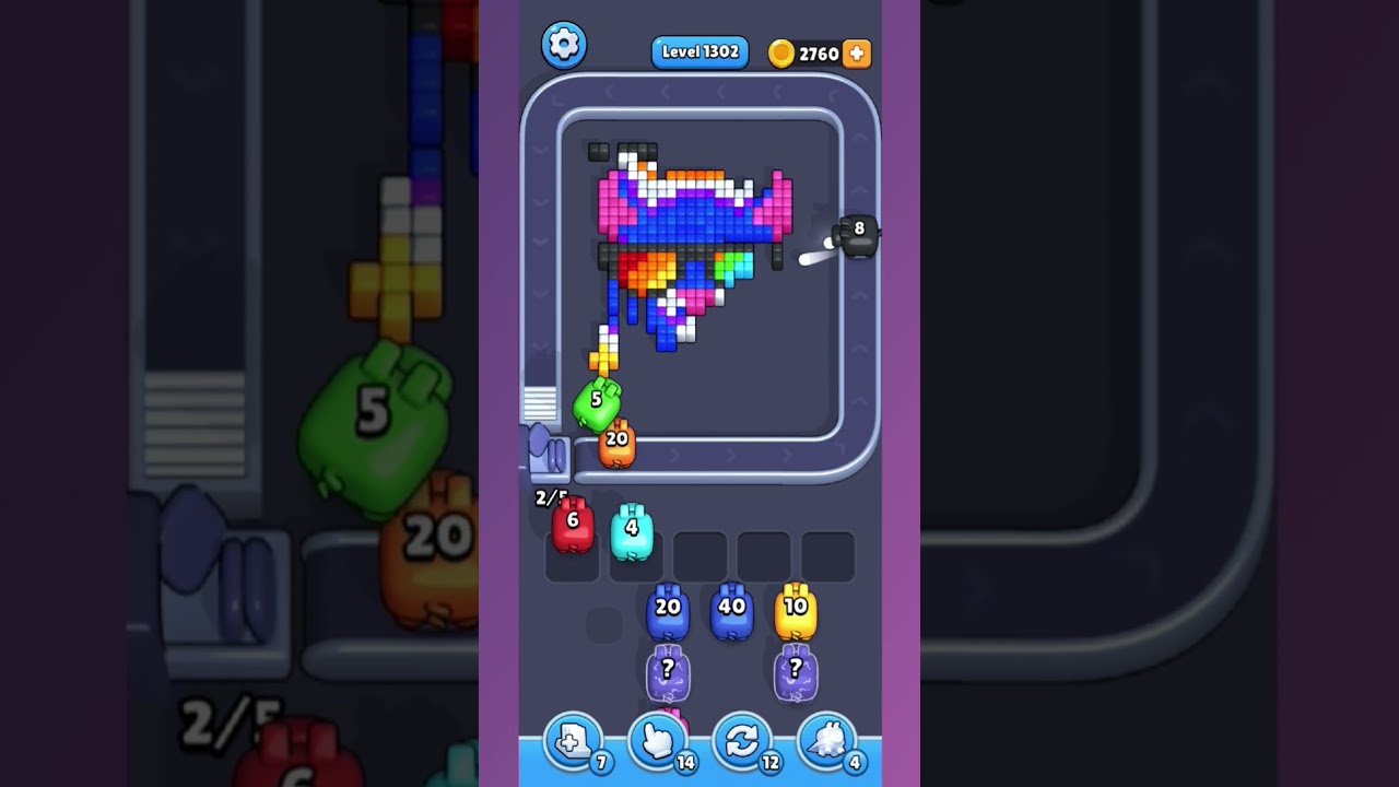 Pixel Flow Level 1302