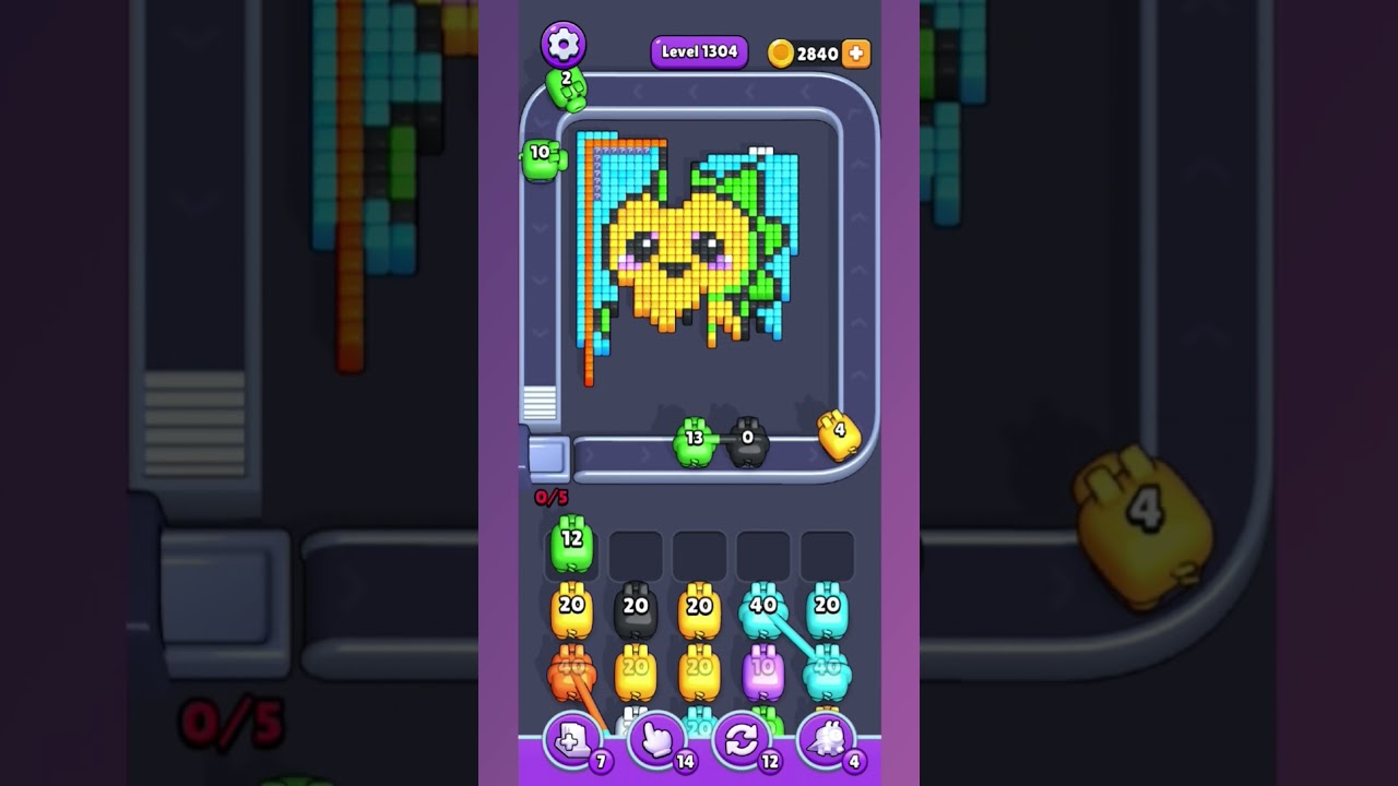 Pixel Flow Level 1304