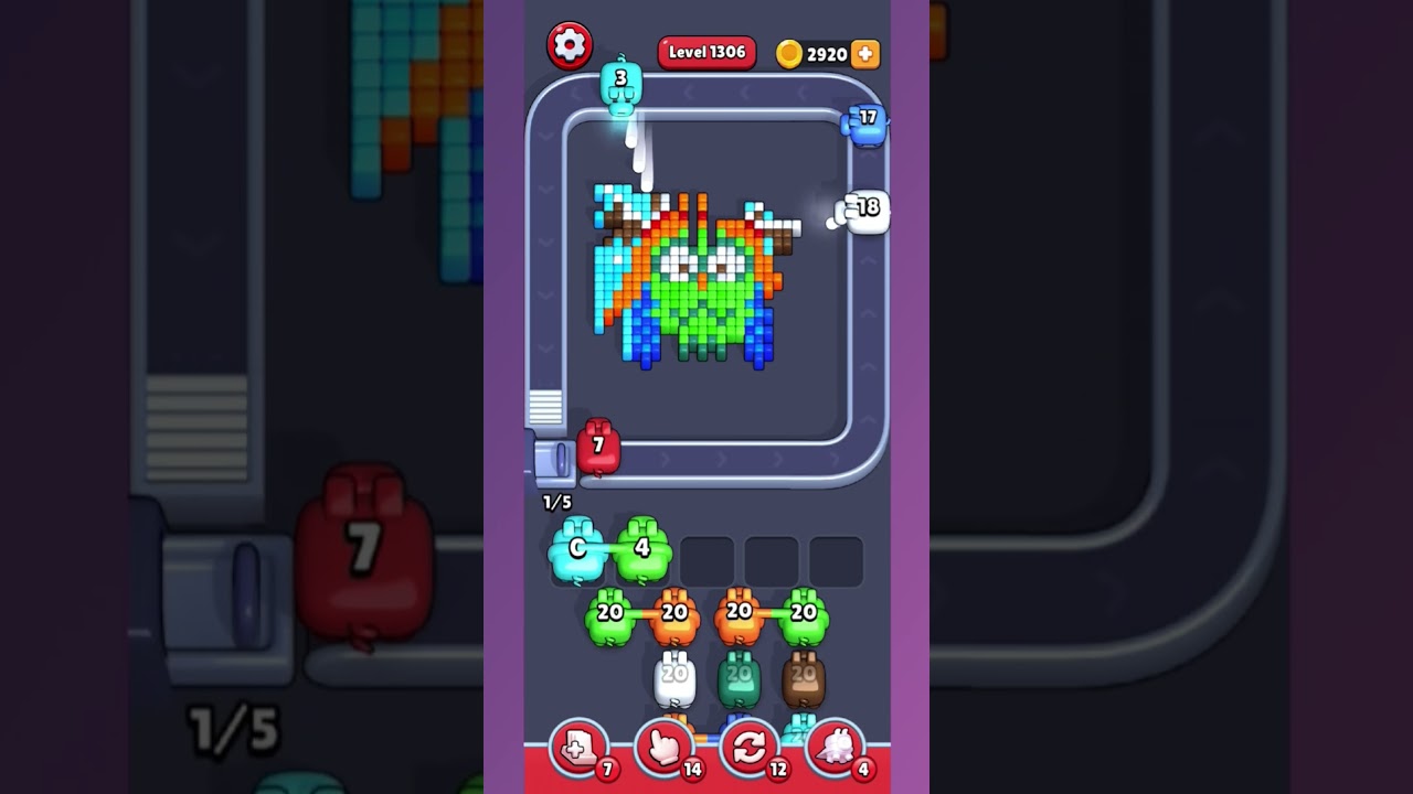 Pixel Flow Level 1306