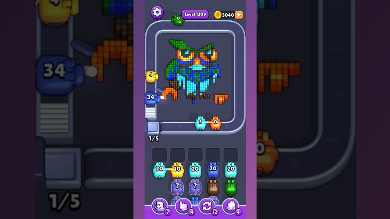 Pixel Flow Level 1309