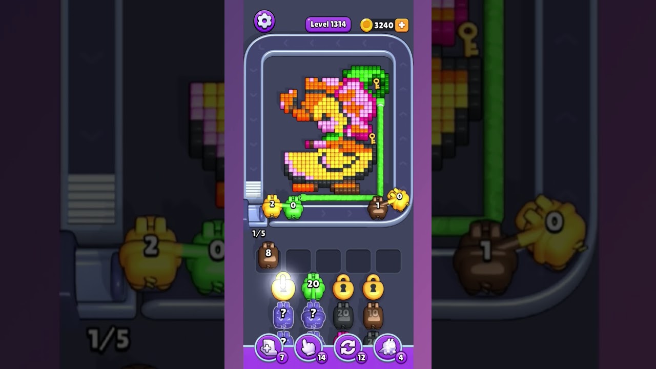 Pixel Flow Level 1314