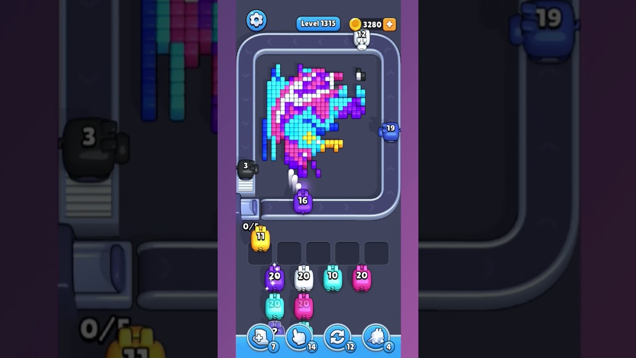 Pixel Flow Level 1315