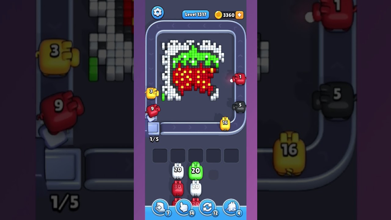 Pixel Flow Level 1317