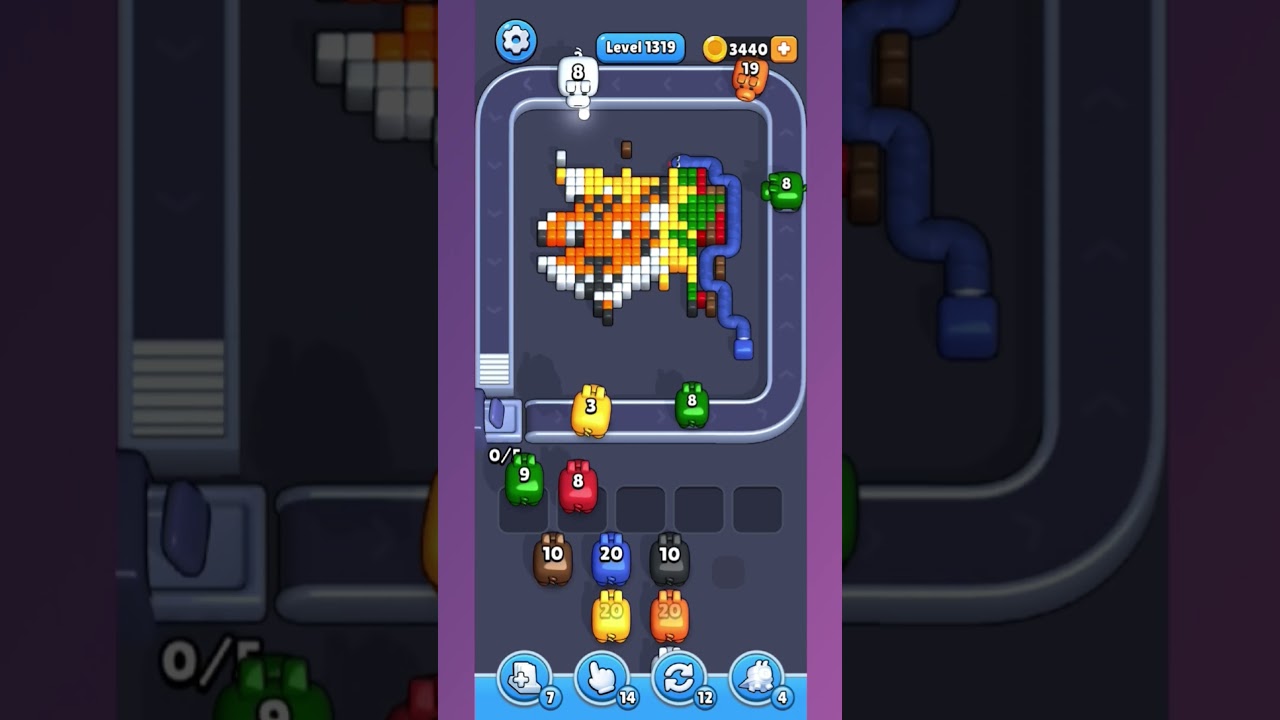 Pixel Flow Level 1319