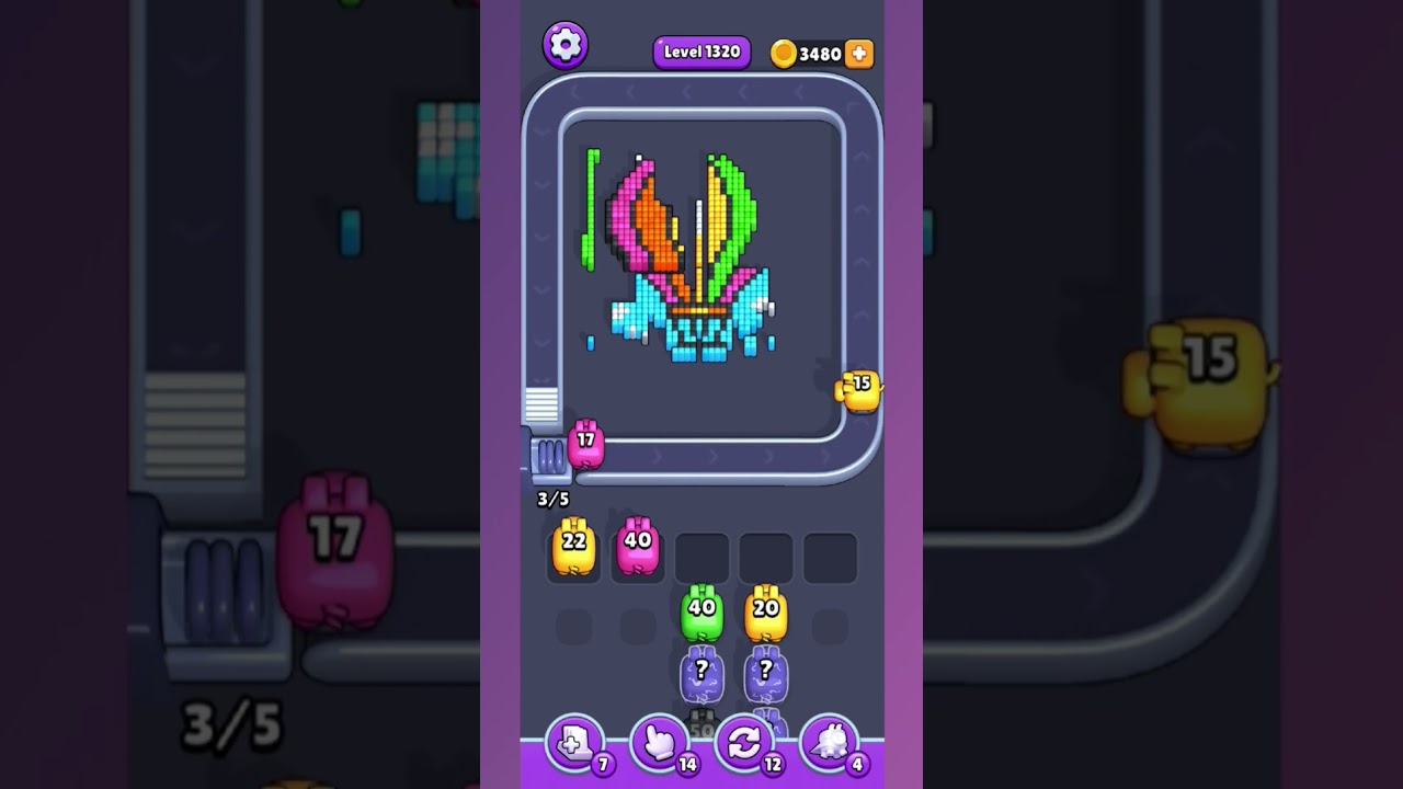 Pixel Flow Level 1320