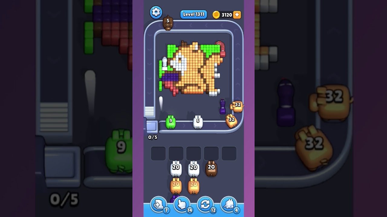 Pixel Flow Level 1321