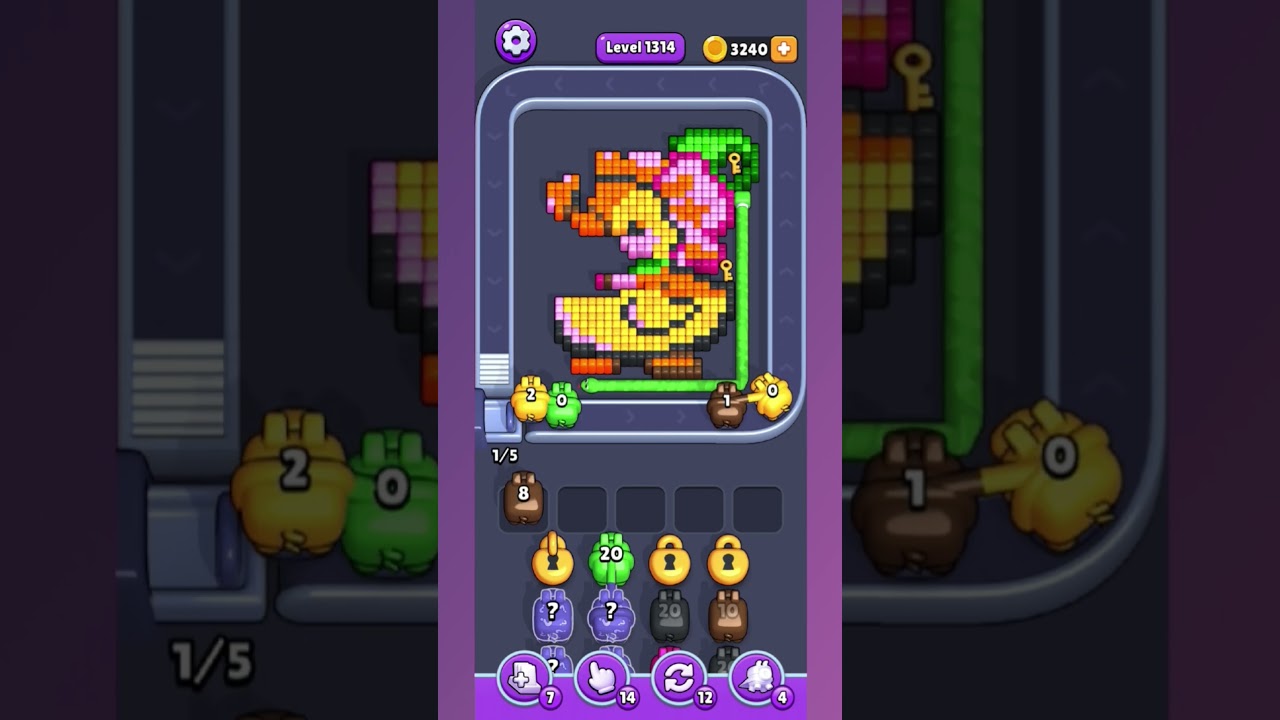 Pixel Flow Level 1324