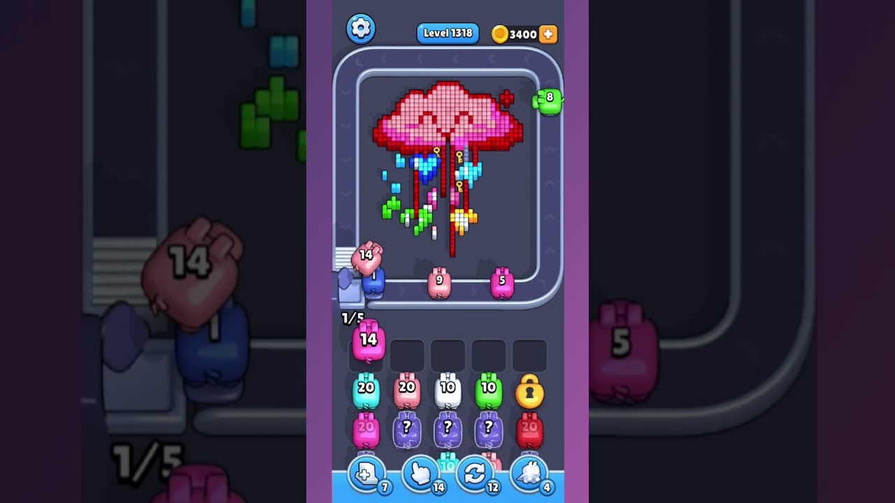 Pixel Flow Level 1328