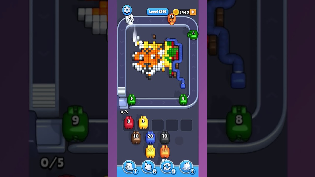 Pixel Flow Level 1329