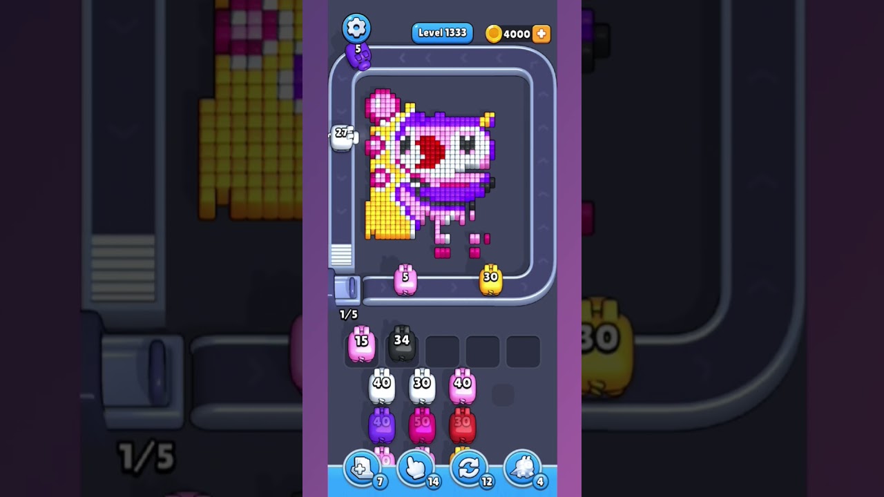 Pixel Flow Level 1333