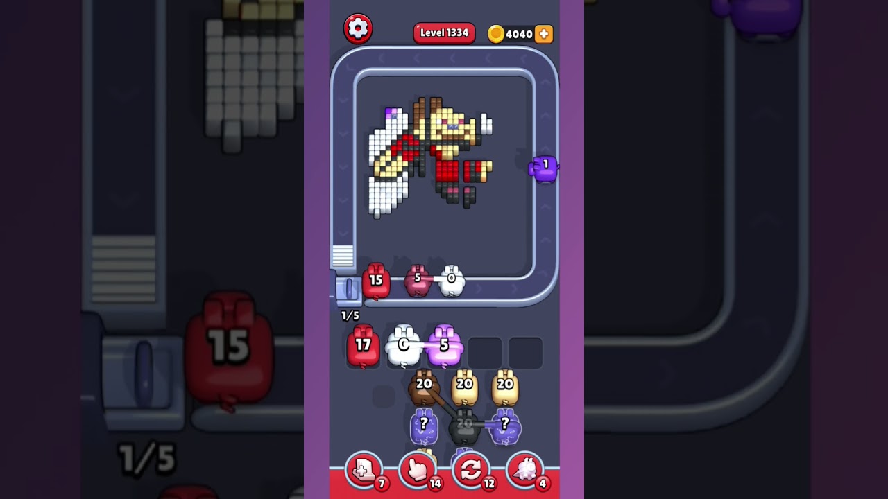 Pixel Flow Level 1334