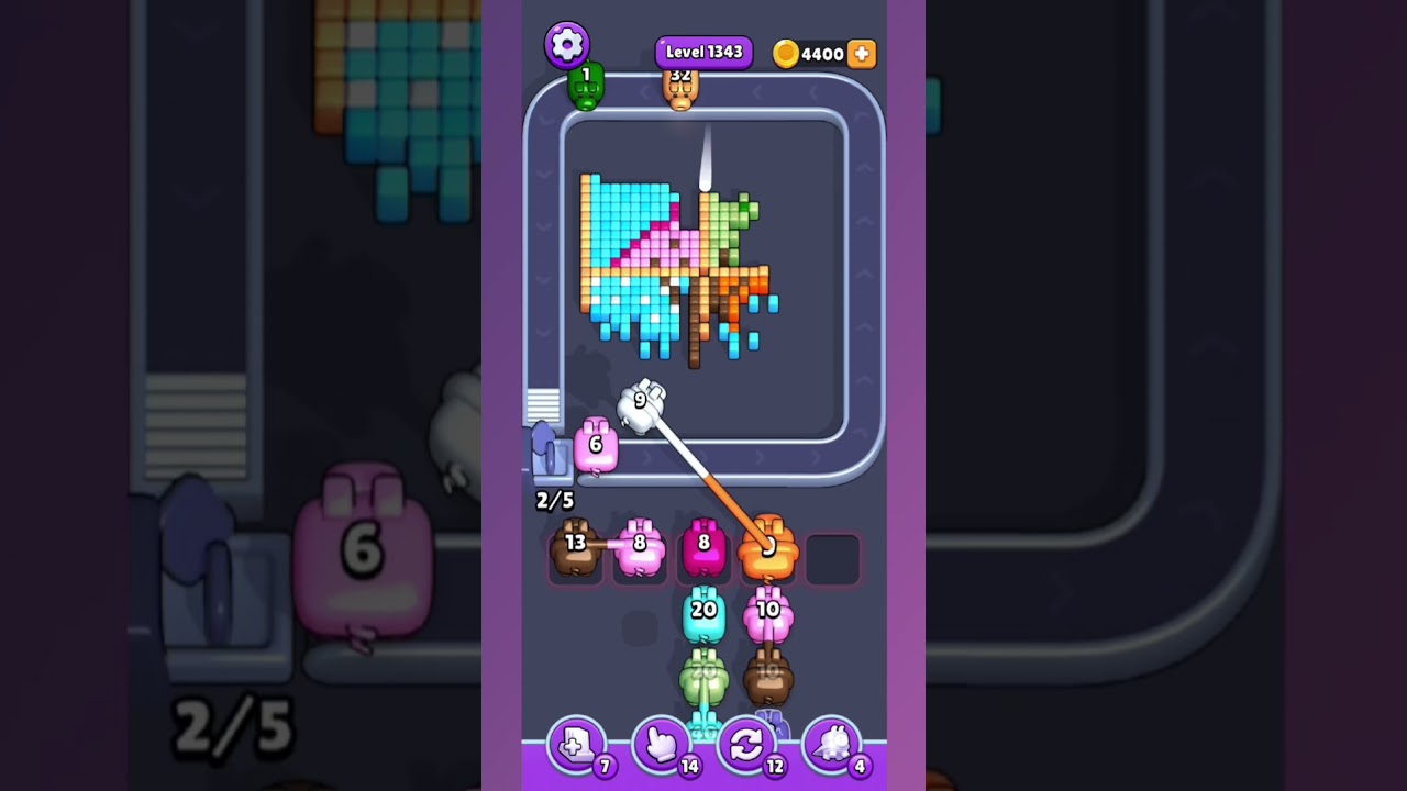 Pixel Flow Level 1343