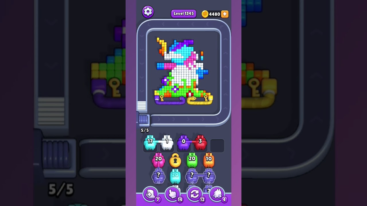 Pixel Flow Level 1345