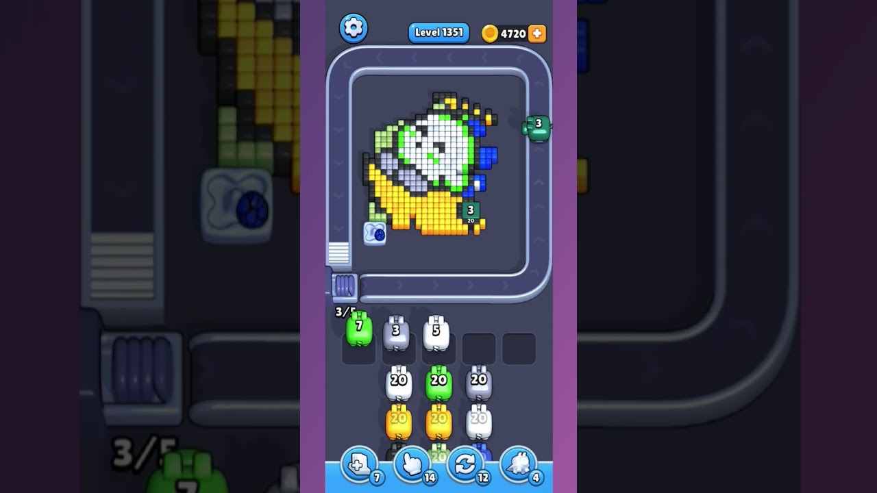 Pixel Flow Level 1351