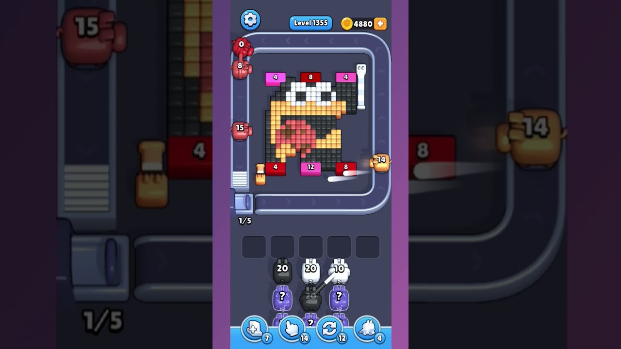 Pixel Flow Level 1355