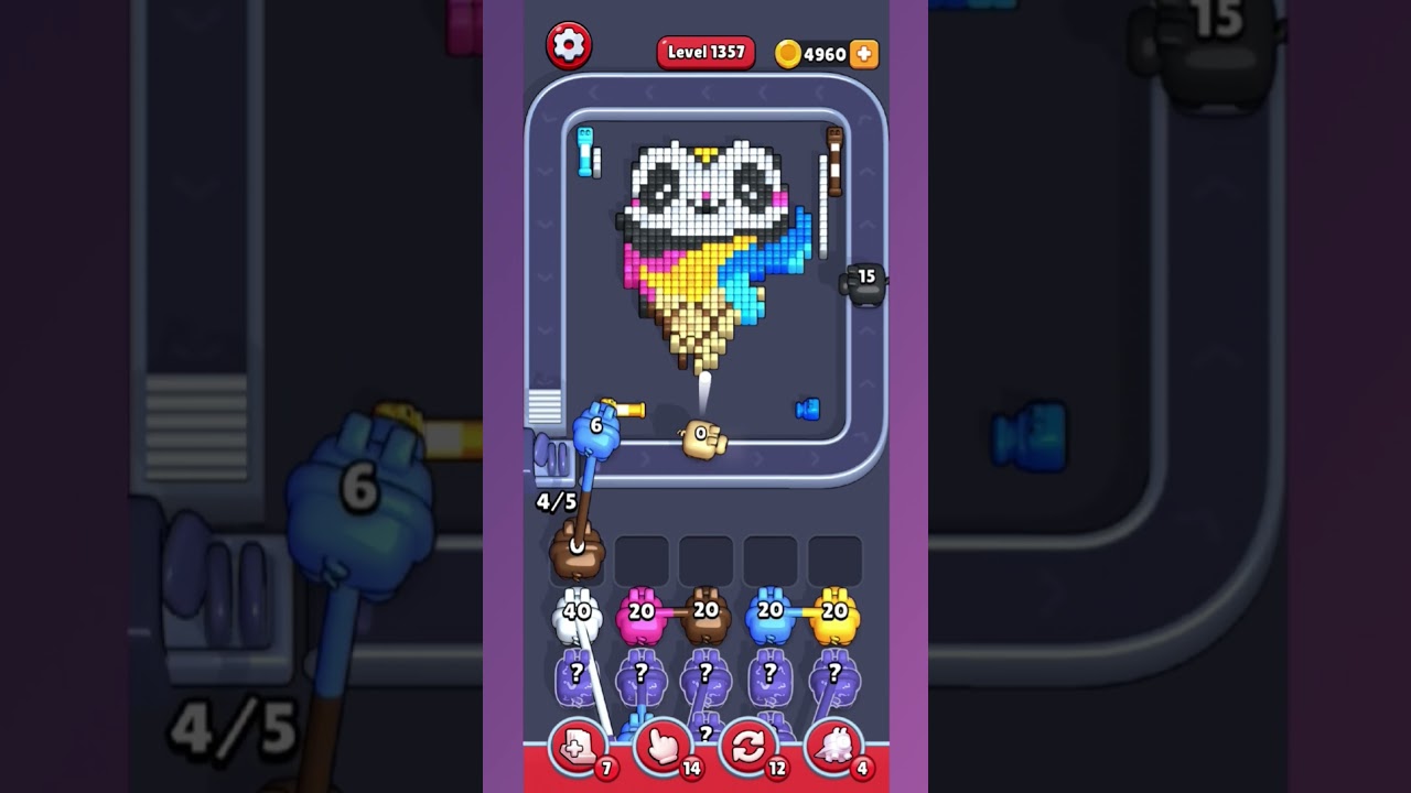 Pixel Flow Level 1357