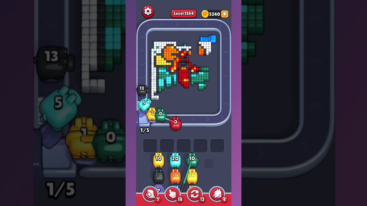 Pixel Flow Level 1364