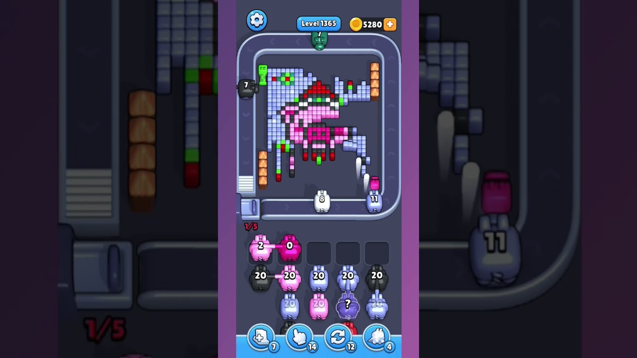 Pixel Flow Level 1365