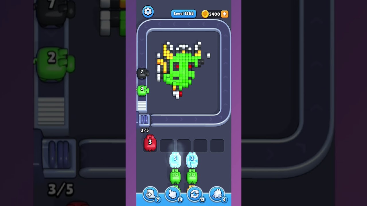 Pixel Flow Level 1368