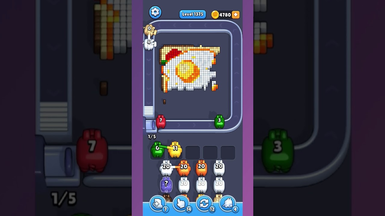 Pixel Flow Level 1375