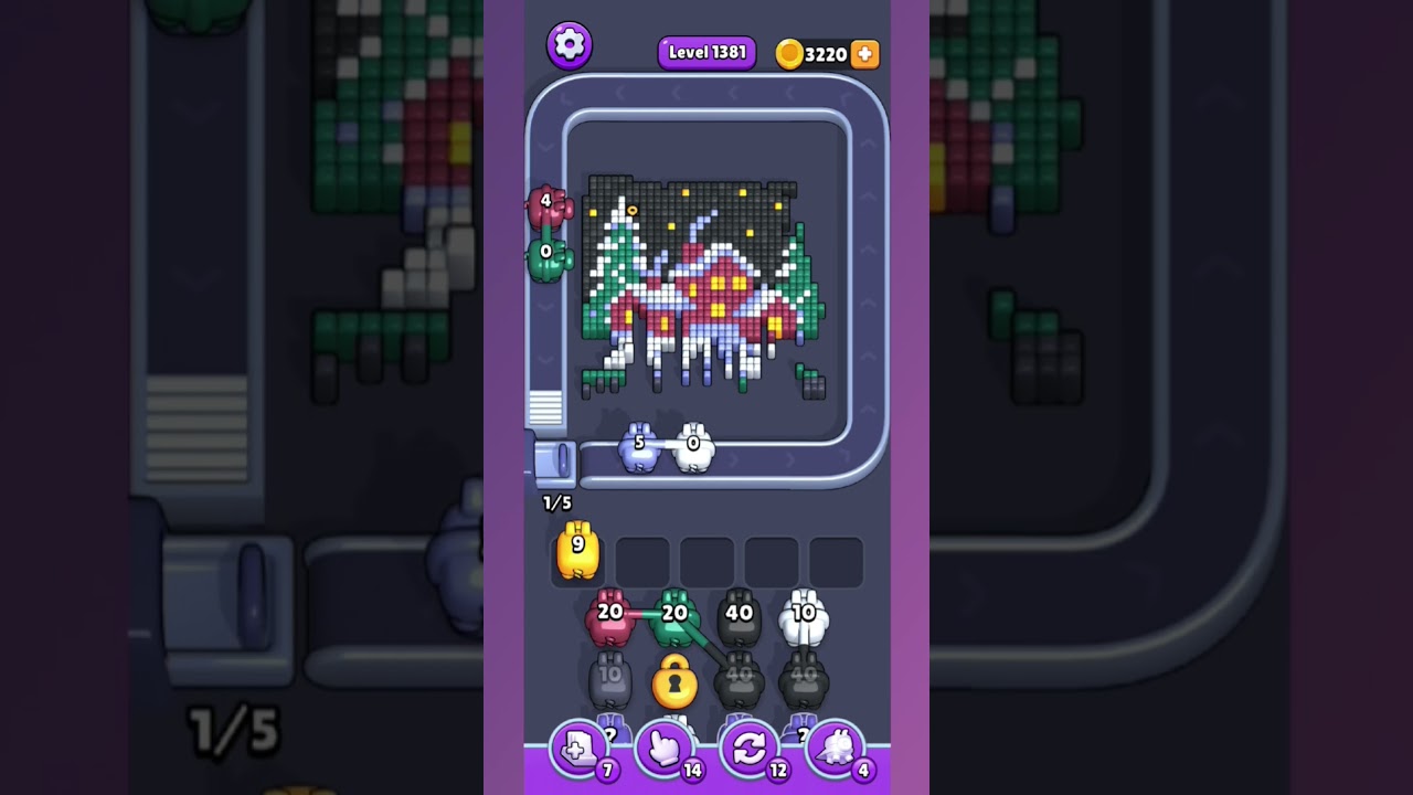 Pixel Flow Level 1381