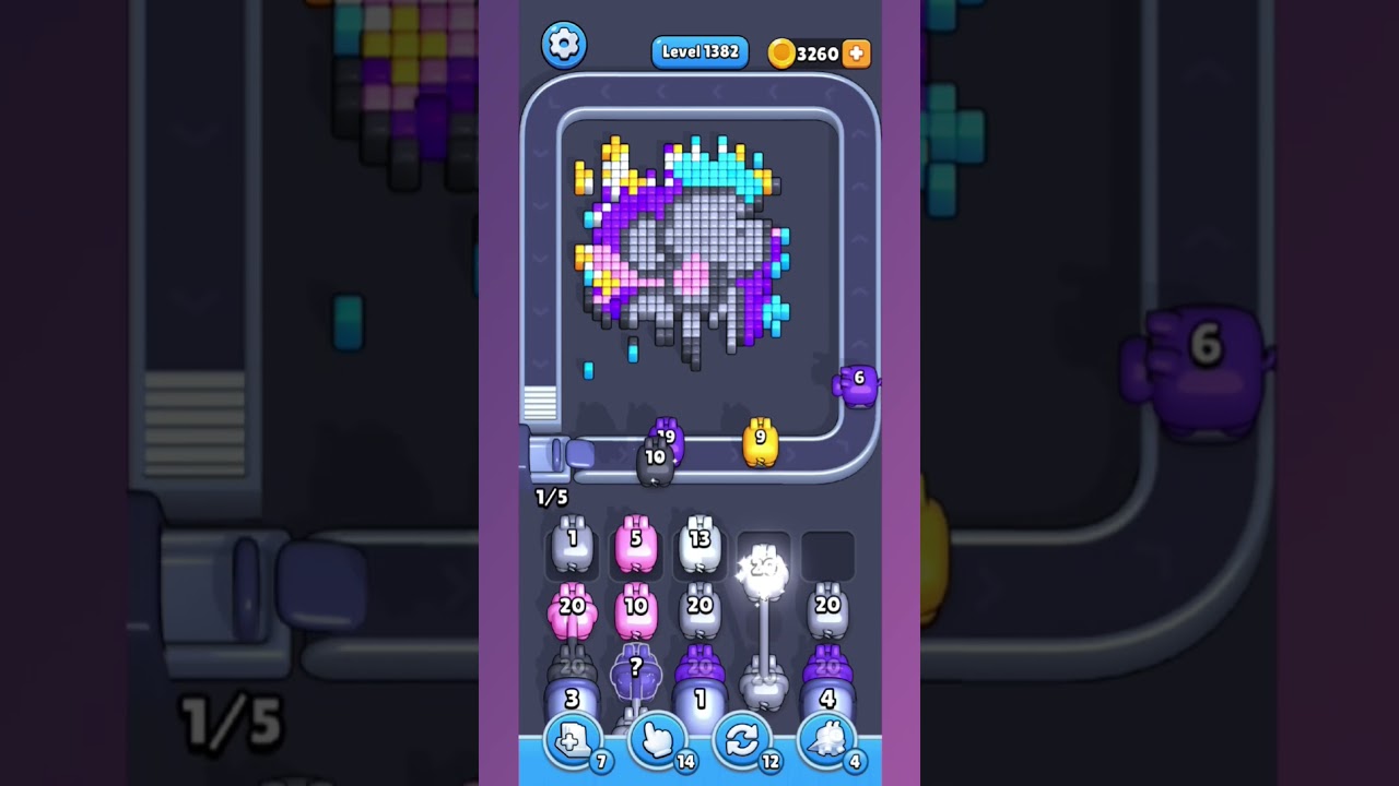 Pixel Flow Level 1382