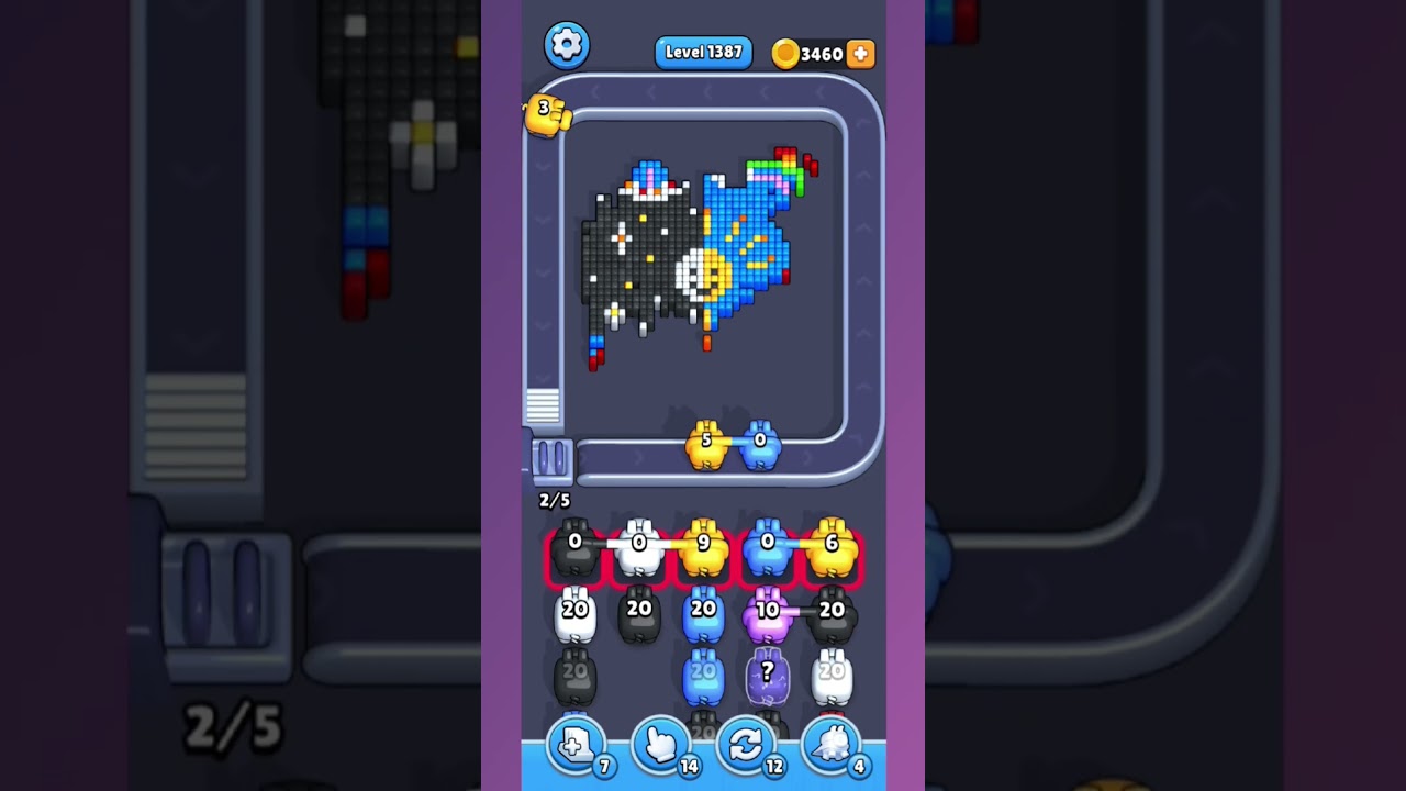 Pixel Flow Level 1387