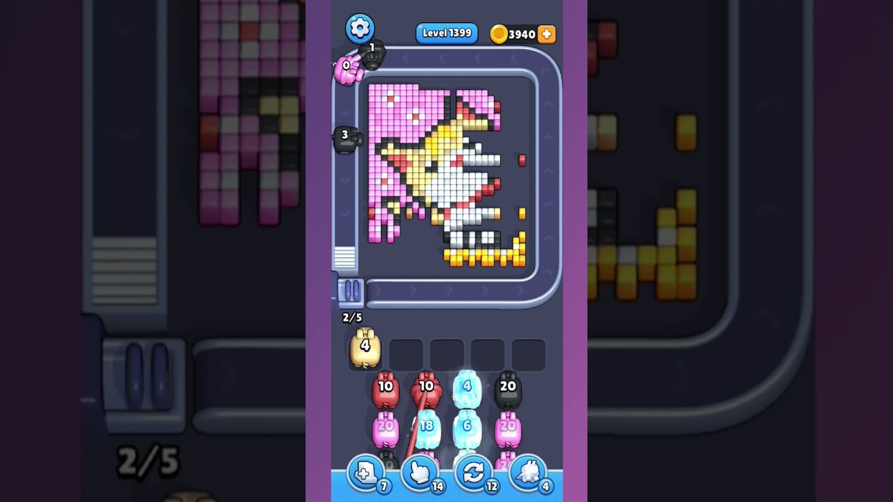 Pixel Flow Level 1399