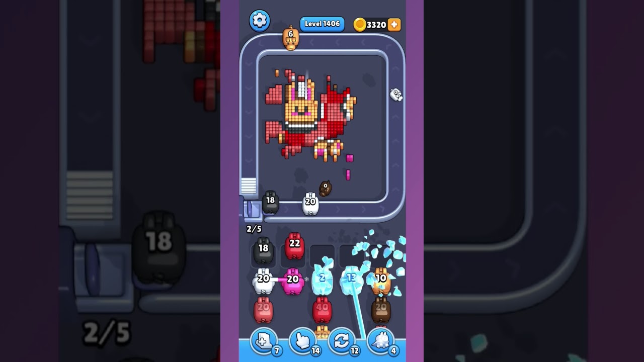 Pixel Flow Level 1406