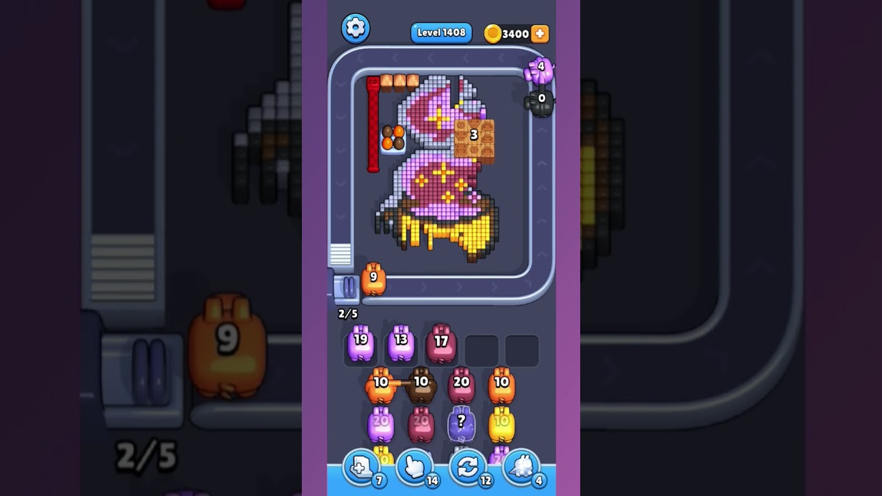 Pixel Flow Level 1408