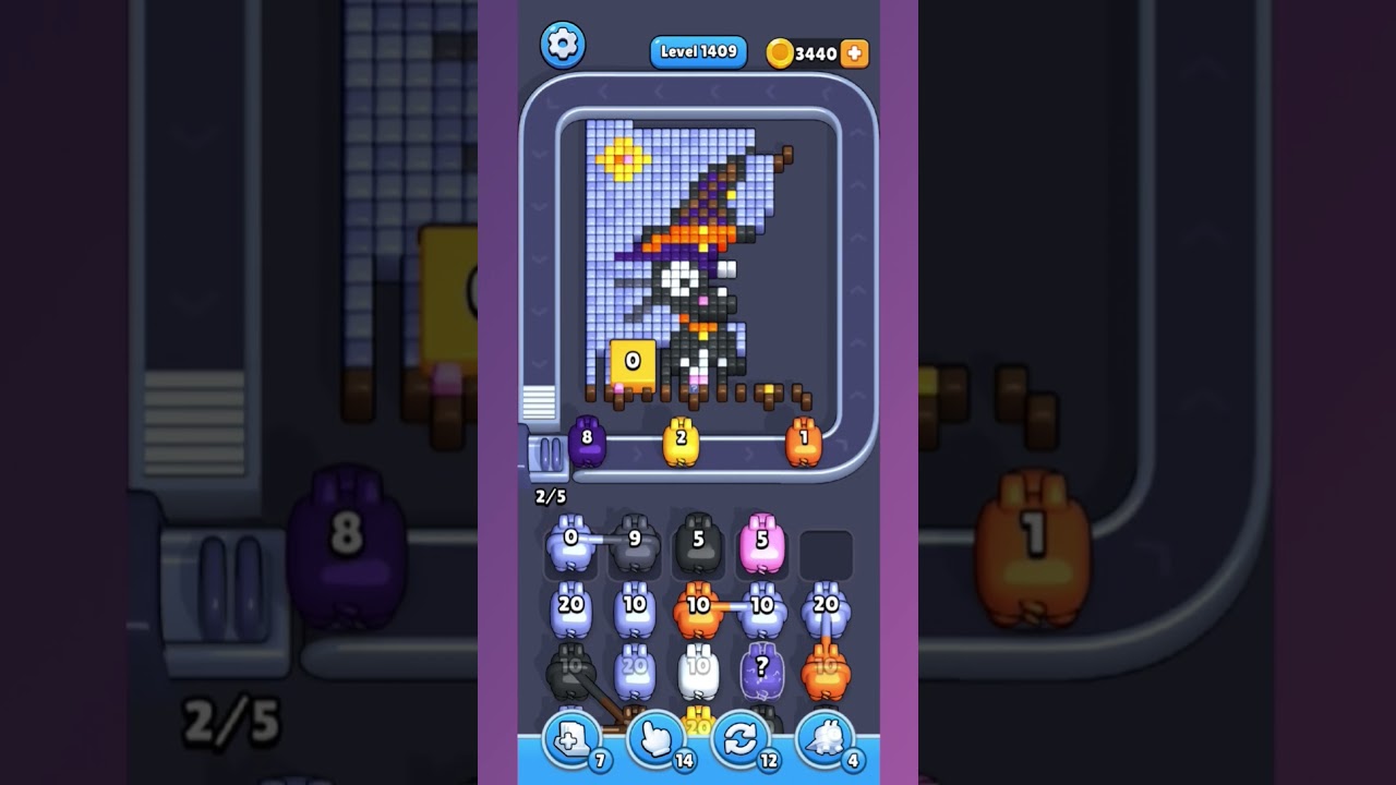 Pixel Flow Level 1409